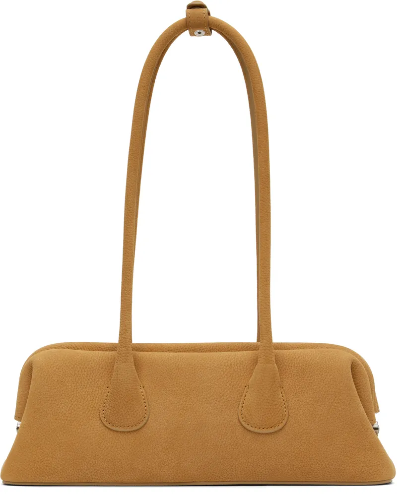 OSOI Tan Boat Wide Mini Bag Nubuck