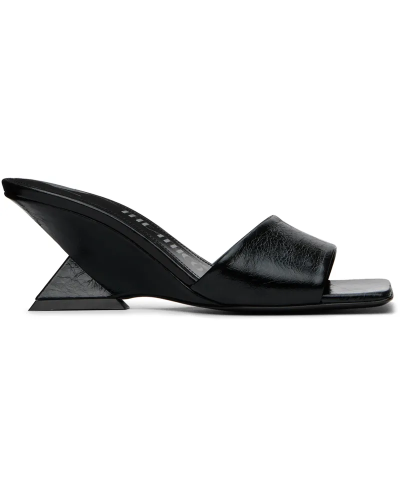 ATTICO Black Cheope Mules 100