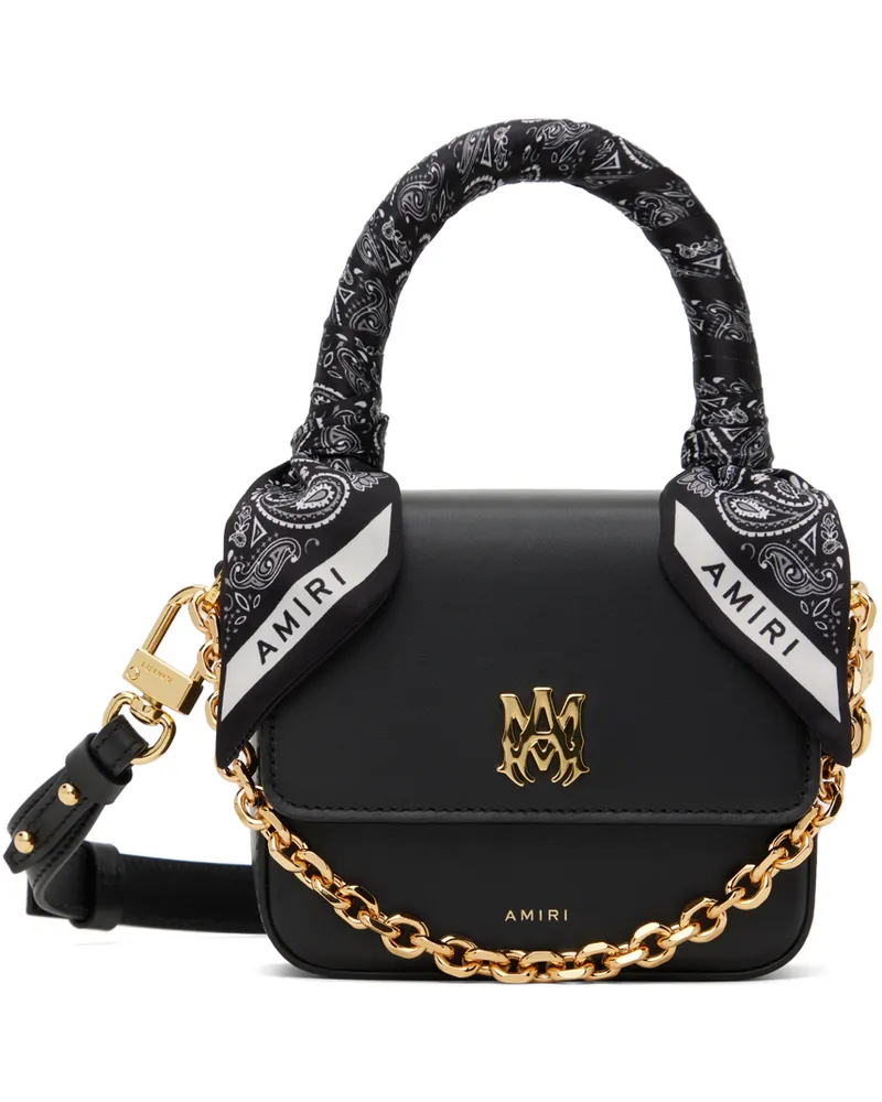 Amiri Black Micro MA Bag Black