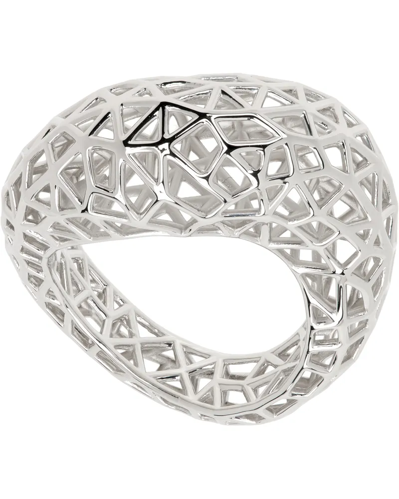 Tom Wood Silver Maze Ring 925