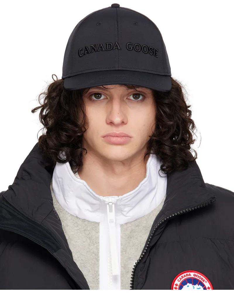 Canada Goose Black Tech Cap Black