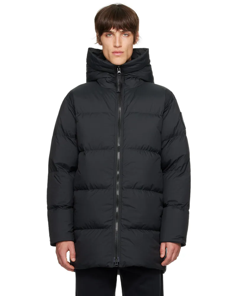 Canada Goose Black 'Black Label' Lawrence Puffer Down Jacket Black