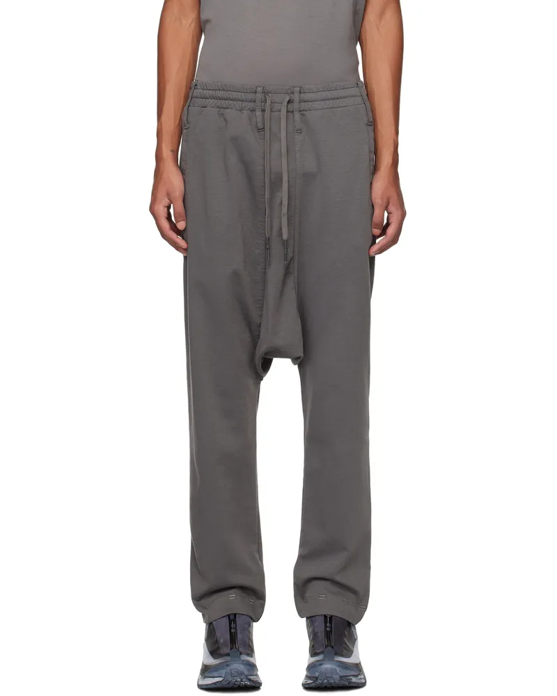 Boris Bidjan Saberi Gray P33 Sweatpants Carbon