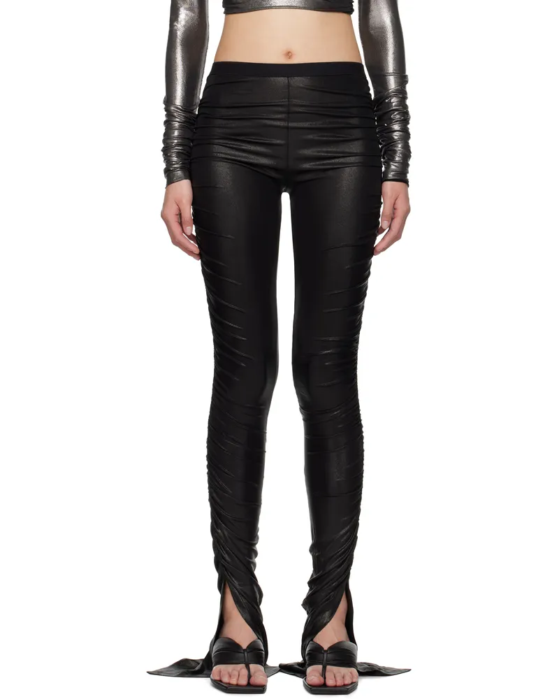 Rick Owens Lilies Black Hollywood Svita Leggings 09