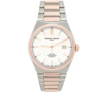 Silver & Rose Gold Automatic COSC Watch