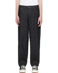 Dime Black Classic Baggy Jeans Black