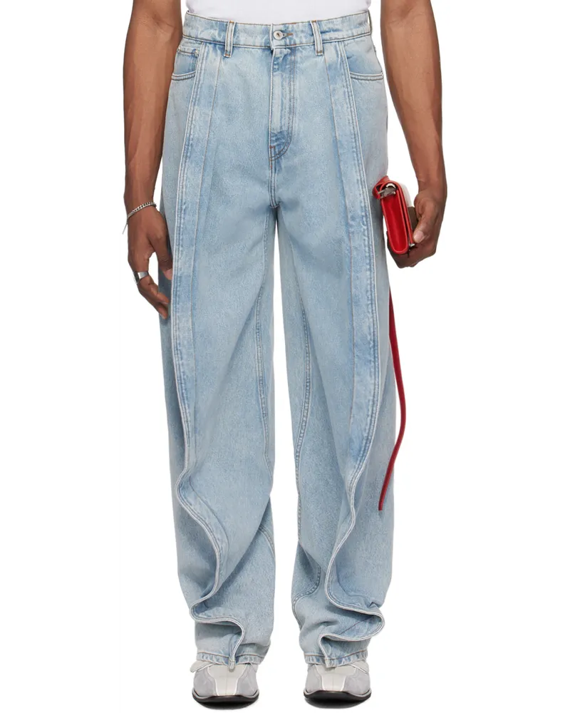 Y/PROJECT Blue Banana Jeans Evergreen