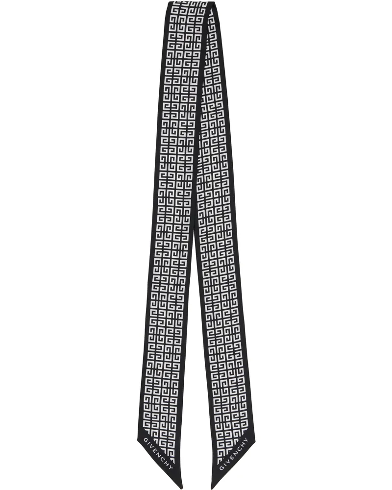 Givenchy Black 4G All Over Bandeau Scarf 004
