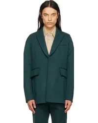 Bianca Saunders Green Akiel Blazer Forest