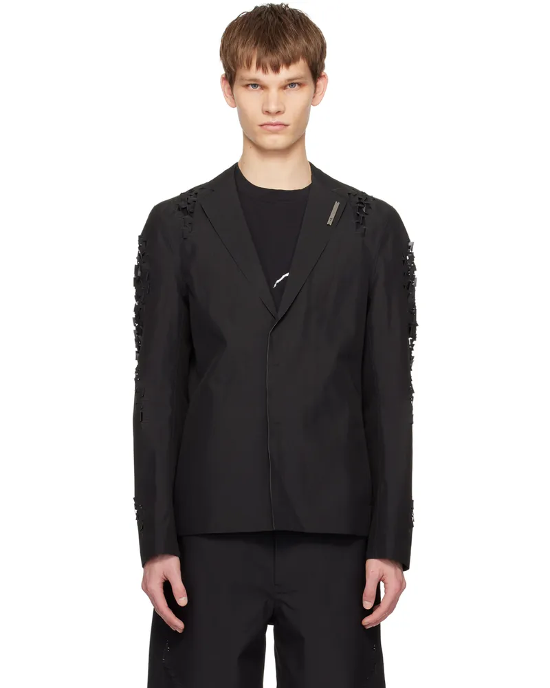 Heliot Emil Black Morphogens Blazer Black