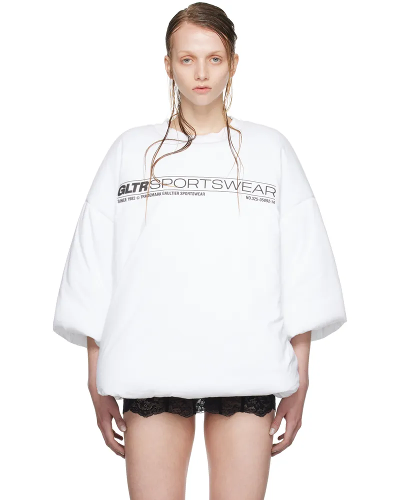 Jean Paul Gaultier White Shayne Oliver Edition T-Shirt 01