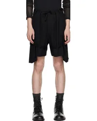 Ann Demeulemeester Black Tino Shorts Black