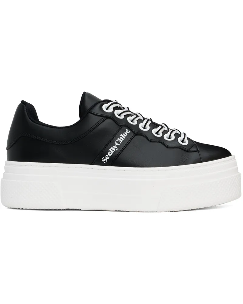 See by Chloé Black Essie Sneakers 999-black