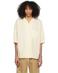 nanamica Off-White Wind Shirt Ecru