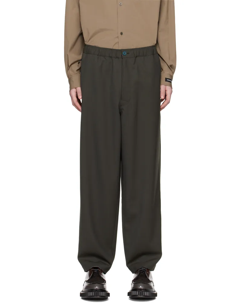 Undercover Gray O-Ring Trousers Gray