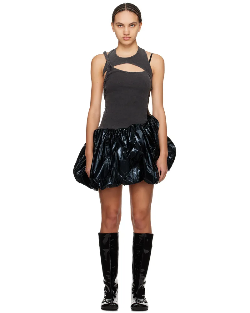 OTTOLINGER Black Bubble Minidress Black