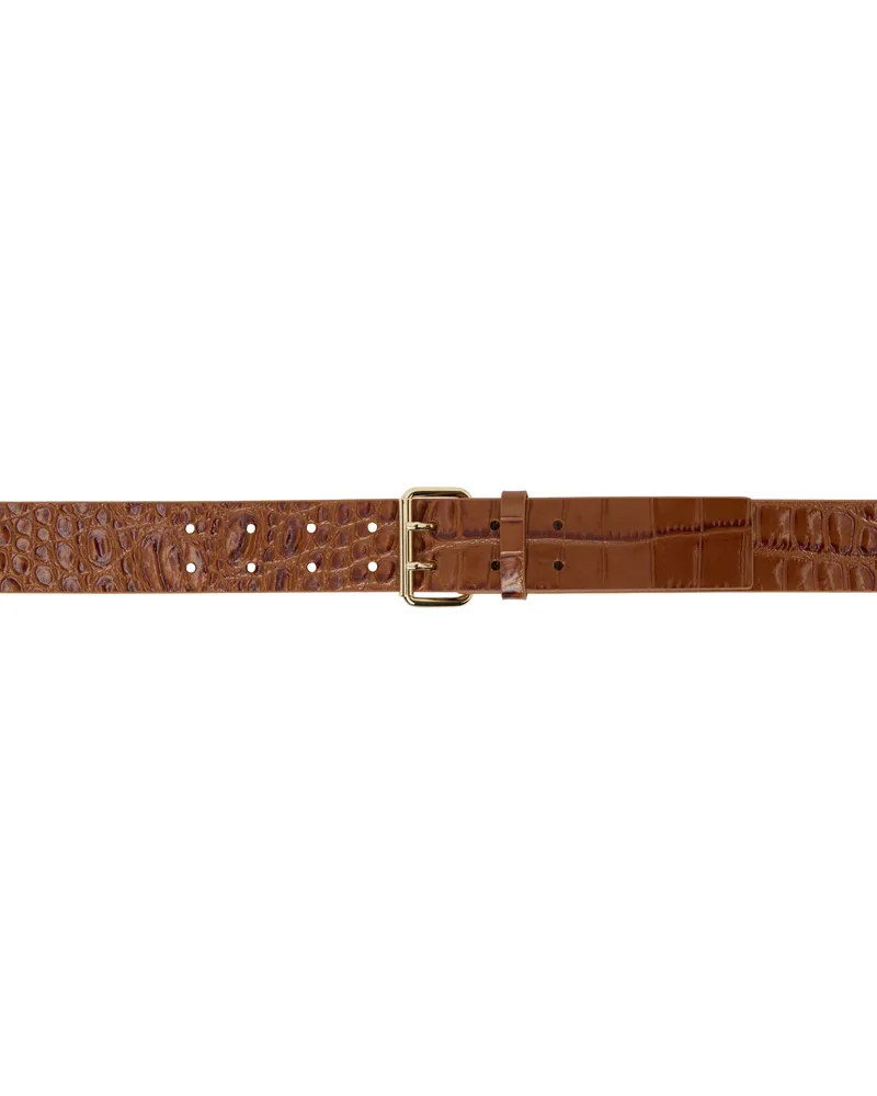 Anine Bing Brown Mila Belt Brown