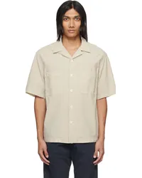 BARENA Taupe Solana Tendon Shirt 530