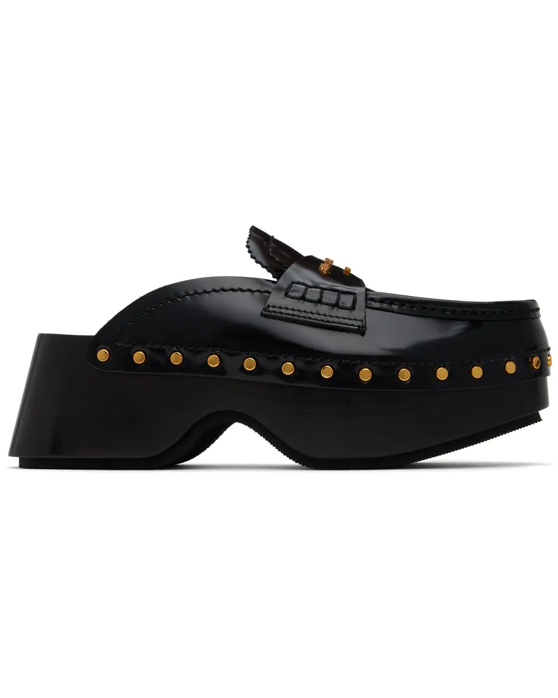 Alexander Wang Black Carter Clog Mules Black
