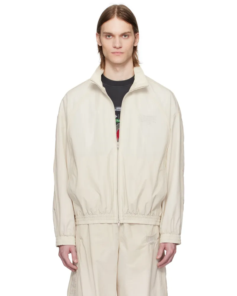 Alexander Wang Off-White Unisex Track Jacket White