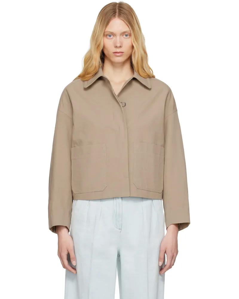 A.P.C. Beige Bianca Jacket Bac