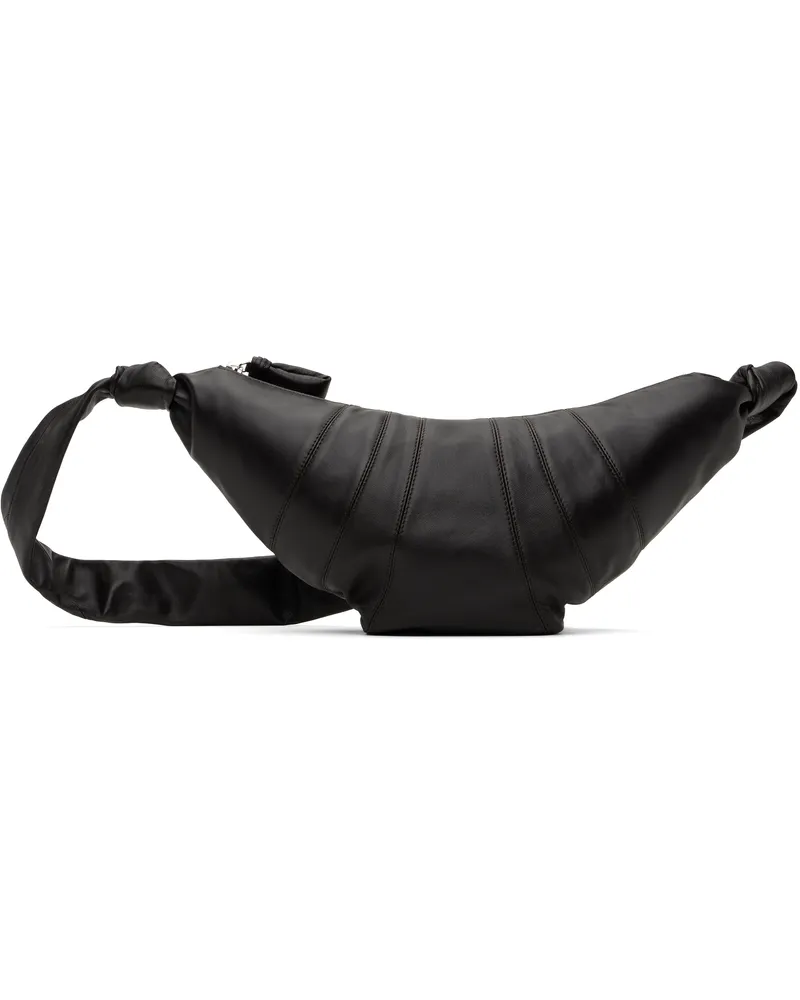 Christophe Lemaire Brown Medium Croissant Bag Br490