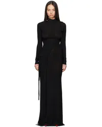 OTTOLINGER Black Deconstructed Maxi Dress Black