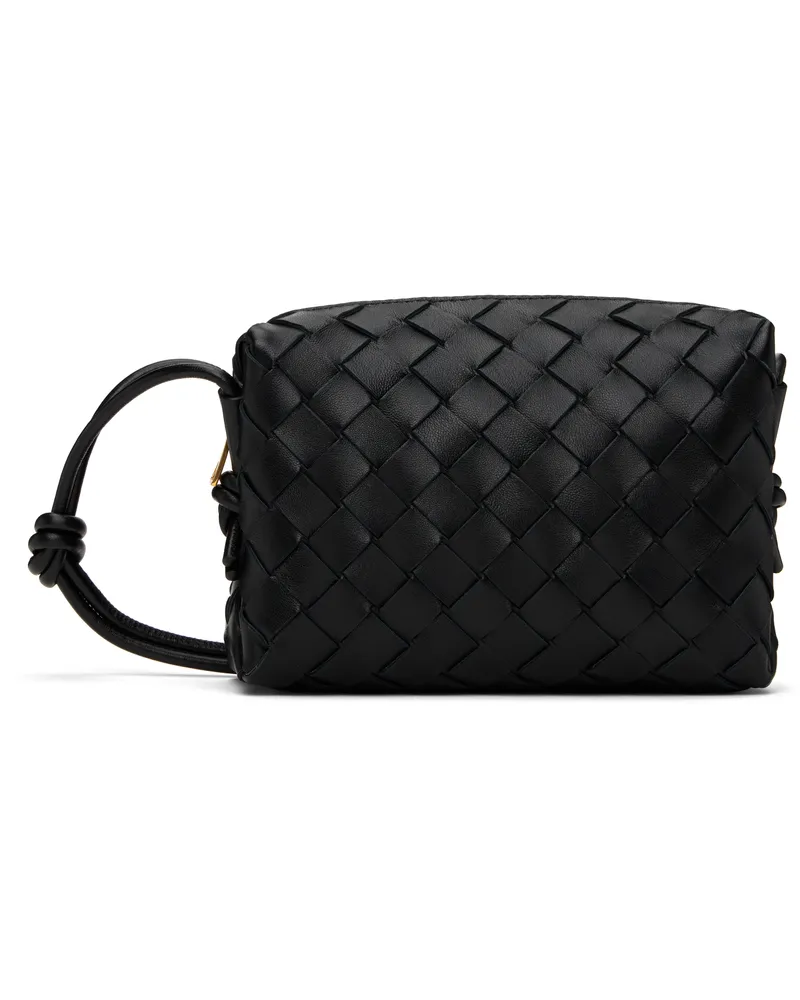 Bottega Veneta Black Intrecciato Concert Bag 8425