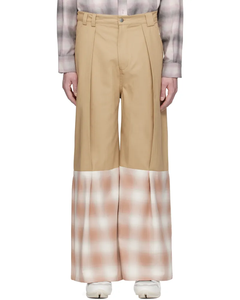 Collina Strada Beige Cedar Trousers Sand