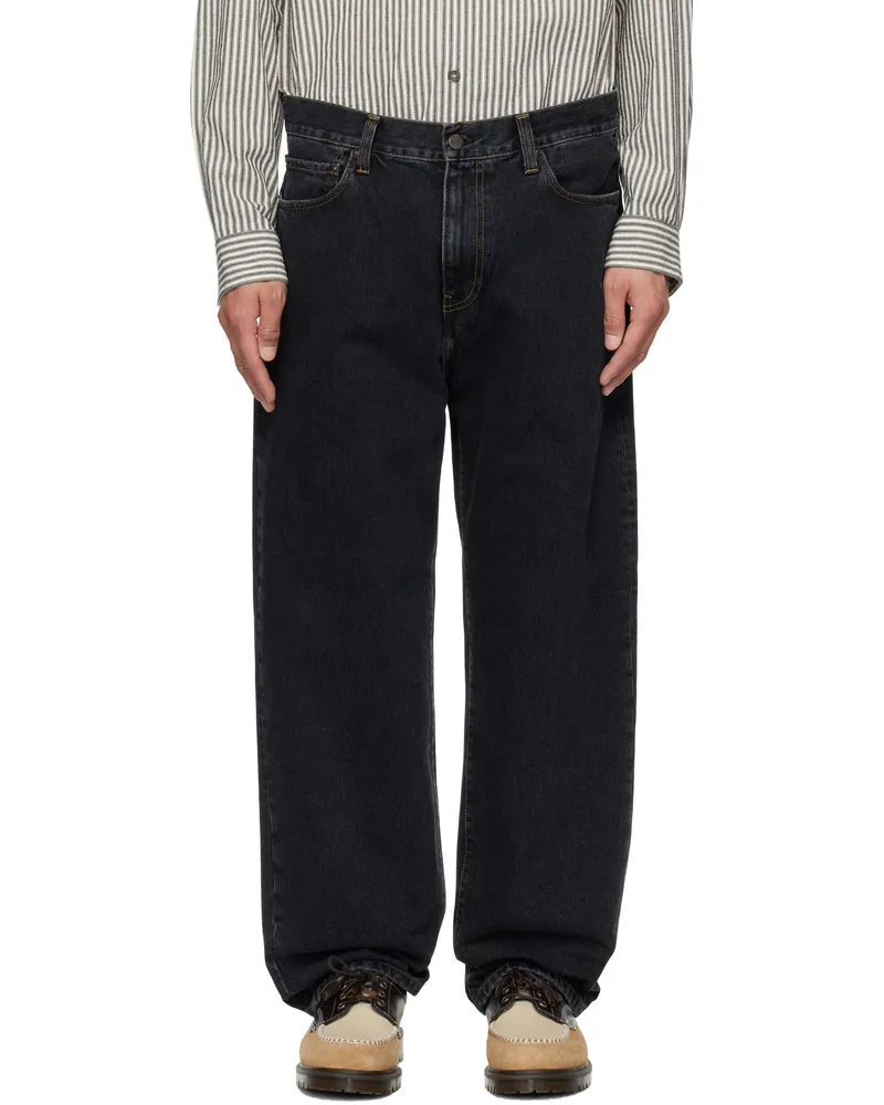 Carhartt WIP Black Aaron Jeans 8906