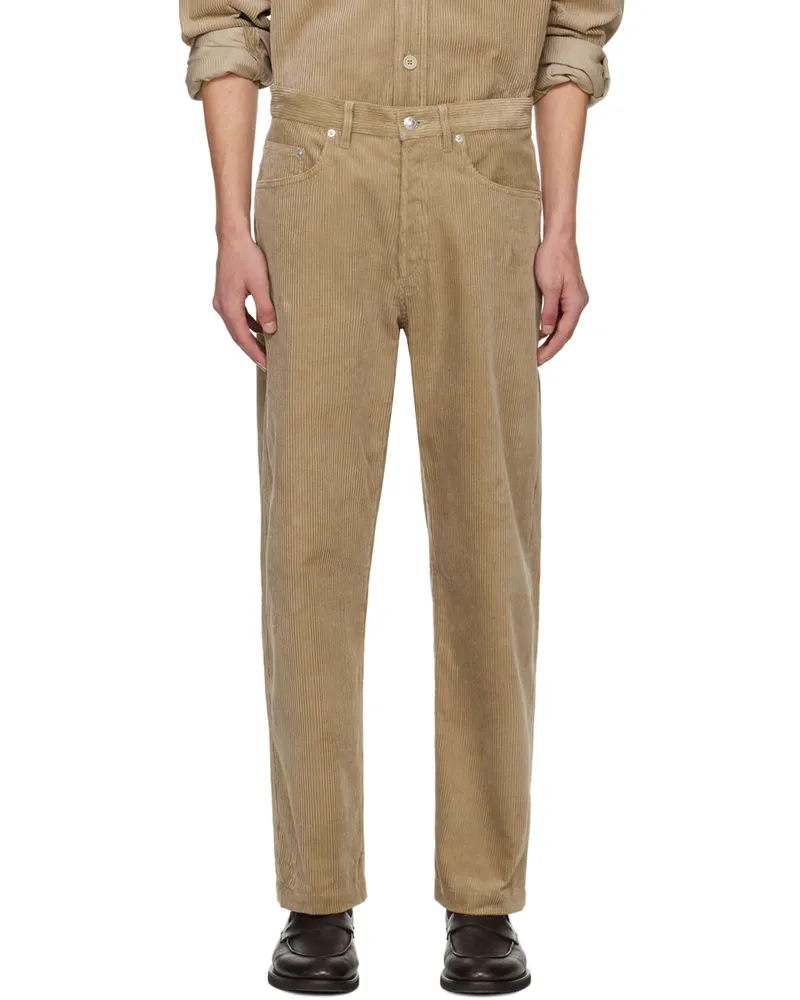 A.P.C. Beige Achille Jeans Baa