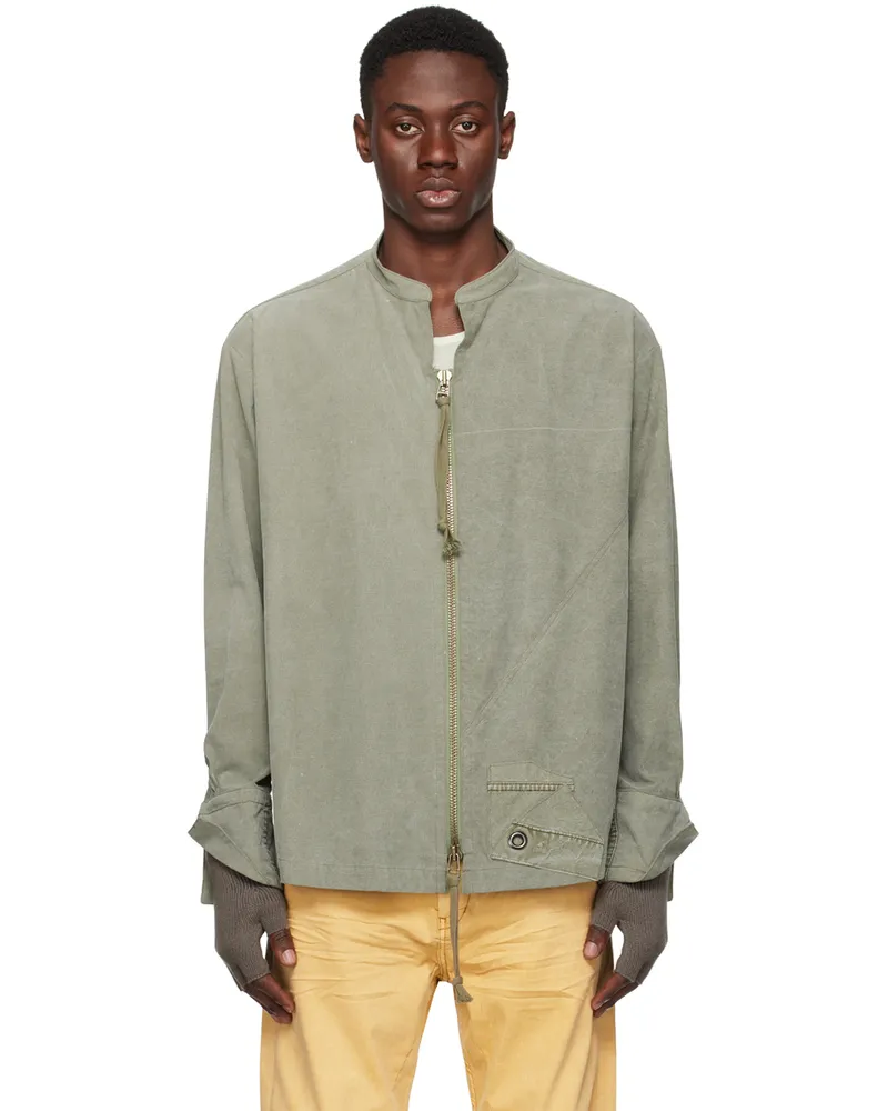 Greg Lauren Khaki Tent Jacket Army