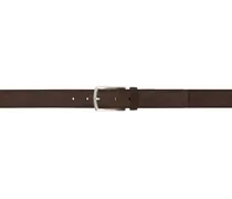 Brown Pin-Buckle Belt