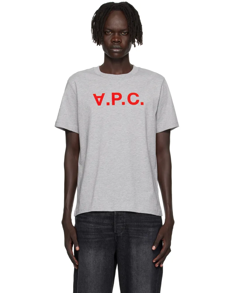 A.P.C. Gray Standard Grand 'VPC' T-shirt Gris