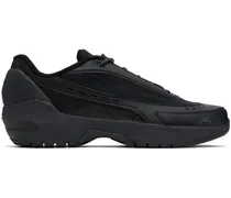 Black Vector Sneakers