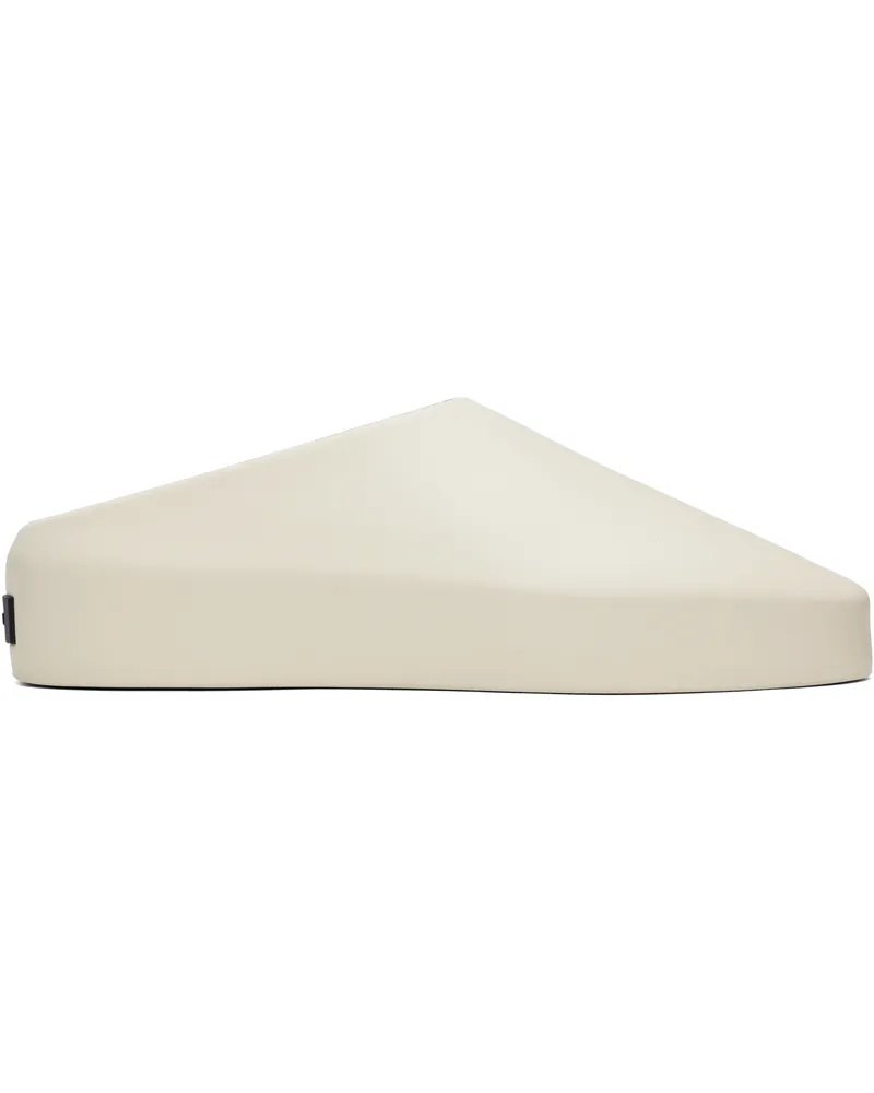 Fear of God Beige 'The California' Mules Greige