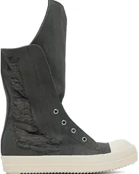 DRKSHDW by Rick Owens Gray Boot Sneaks Sneakers Dark