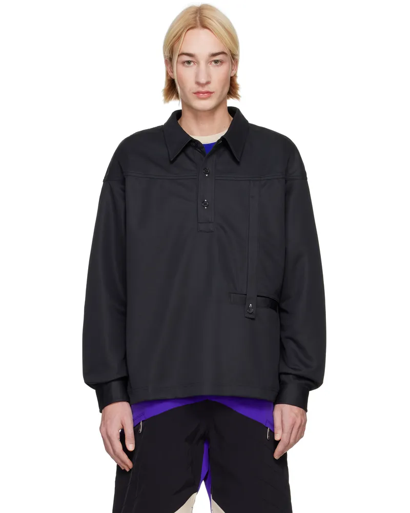 Asics NOVALIS Black Ormosiancy Pullover Shirt 001