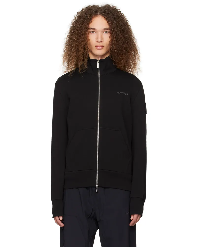 Moncler Black Bonded Sweatshirt 999