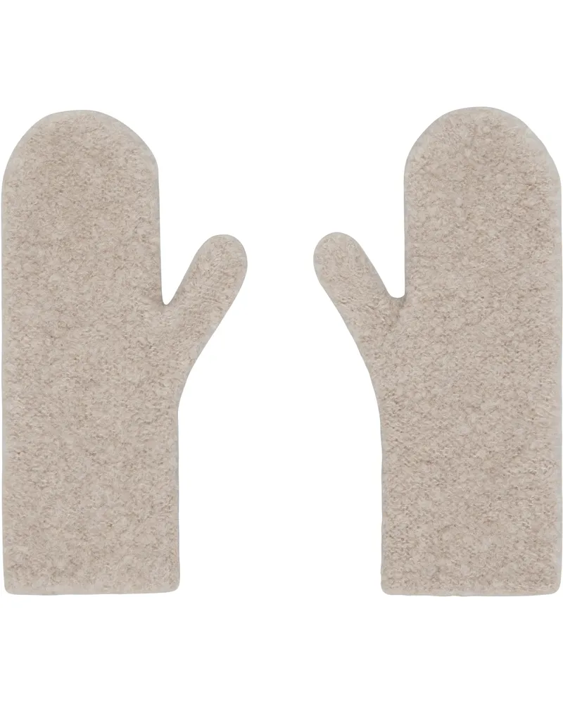 The Row Beige Ladislas Mittens Bei