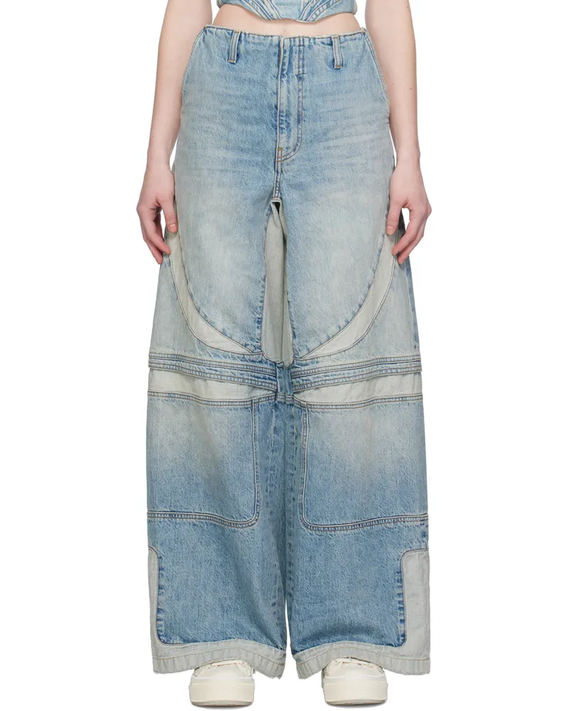 Amiri Blue Baggy MX3 Jeans True