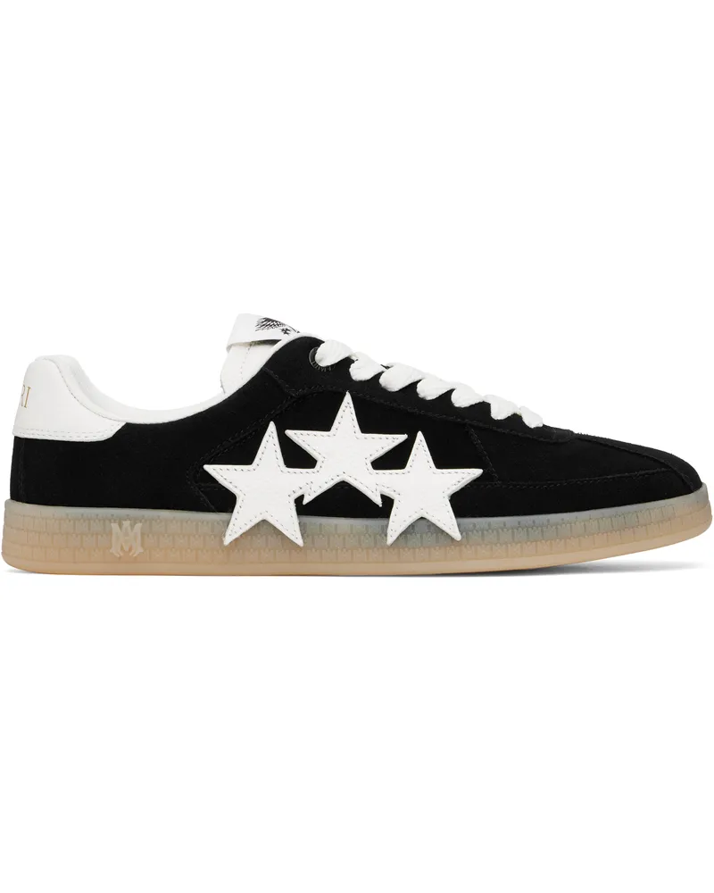 Amiri Black & White Suede Pacific Sneakers Black