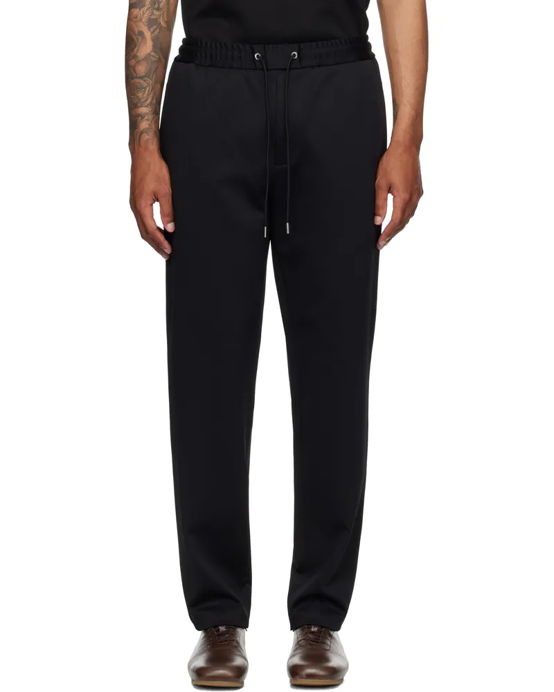 Moncler Black Logo Jogging Trousers 999