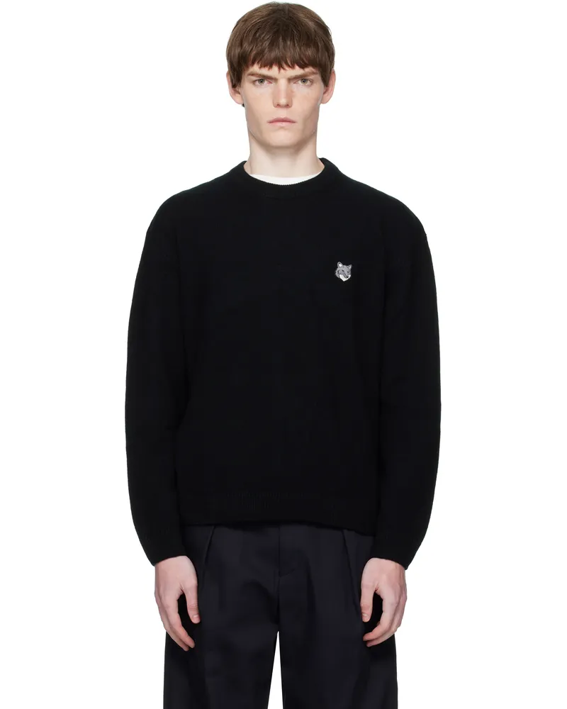 Kitsuné Black Fox Head Lambswool Comfort Sweater P199