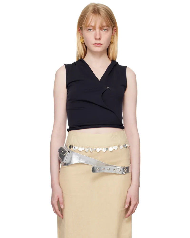 GIMAGUAS Navy Cati Tank Top Navy