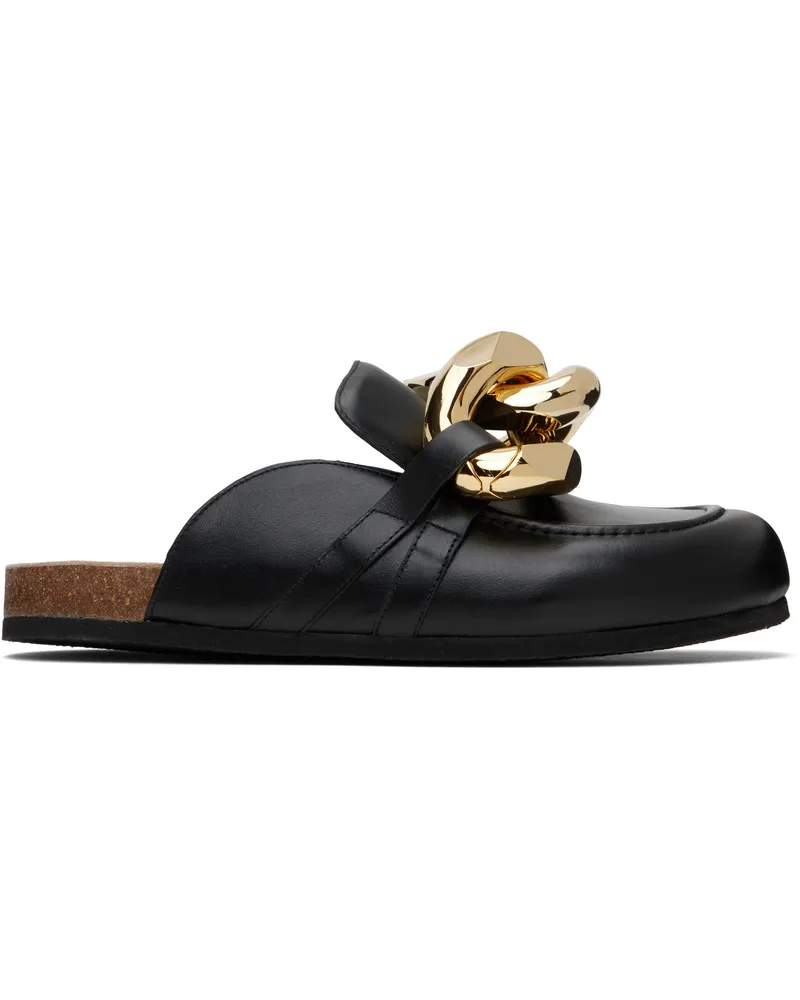 J.W.Anderson Black Chain Loafers 999
