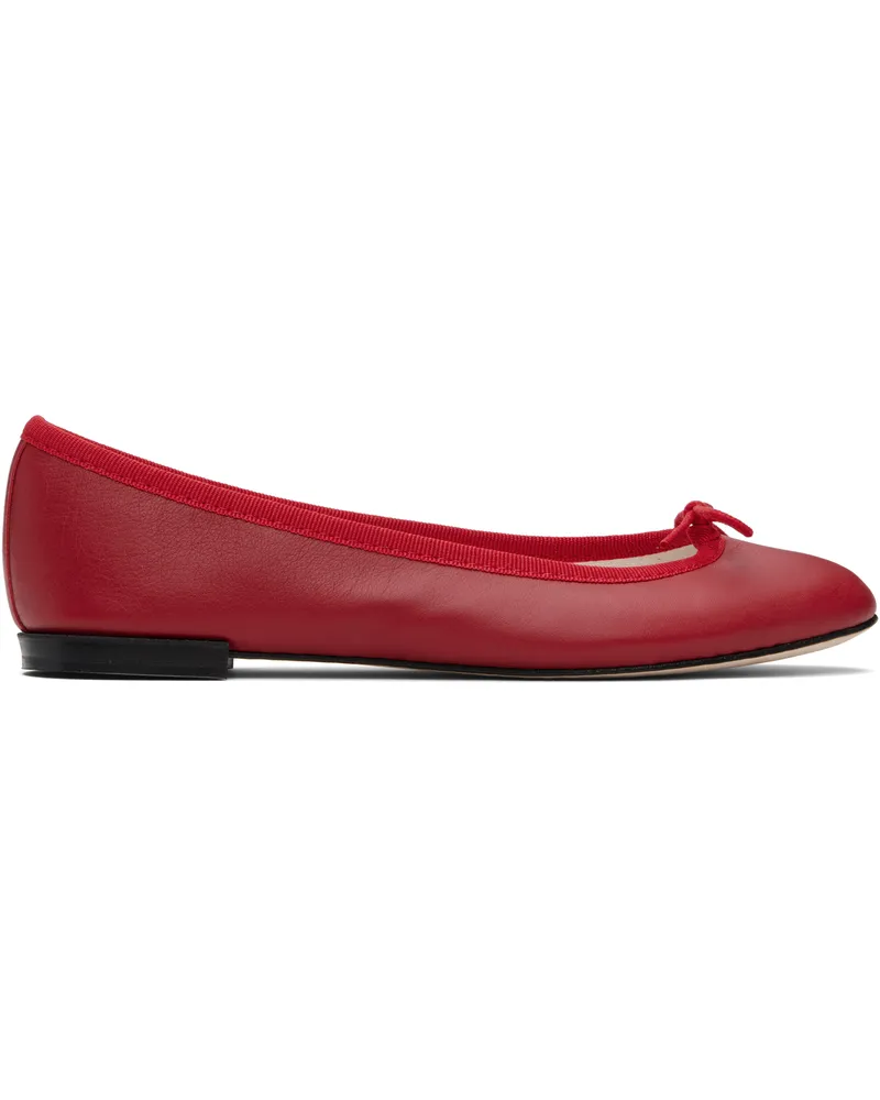 Repetto Red Cendrillon Ballerina Flats 550