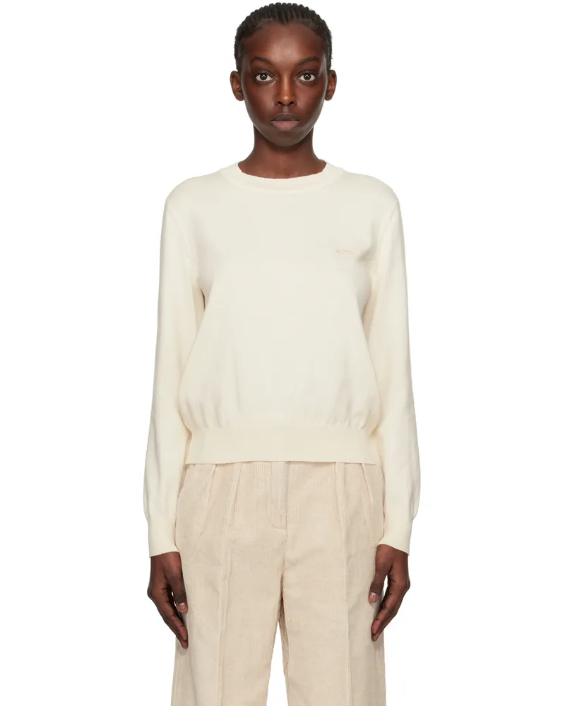 A.P.C. Off-White Vera Sweater Tah