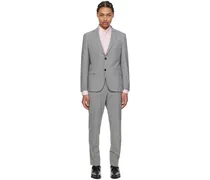 Gray Slim-Fit Suit