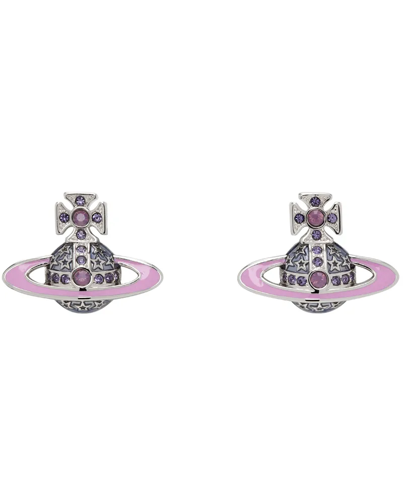 Vivienne Westwood SSENSE Exclusive Capsule Silver Roxanne Earrings P540